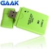 Lector USB Tarjeta memoria SD SDHC M2 MS card Reader Gaak