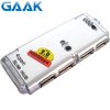 Hub USB 4 puertos slim ports Gaak